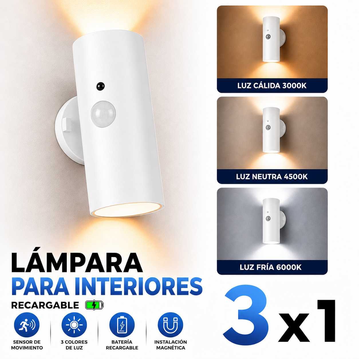 Lámpara LED para Interiores