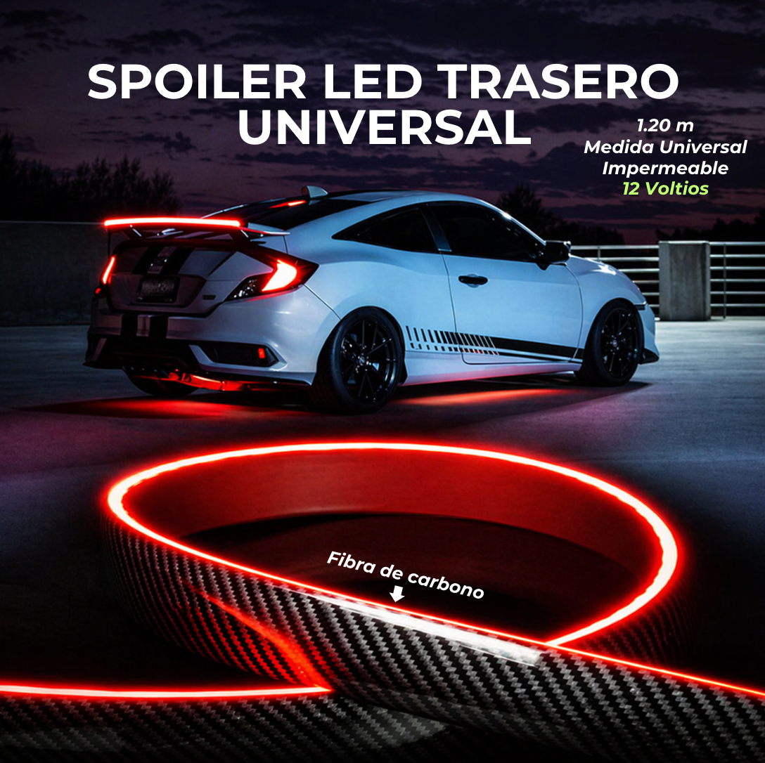SPOILER LED TRASERO