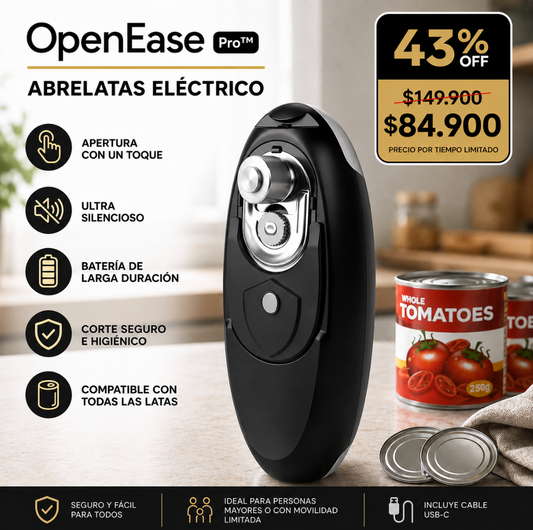 OPEN EASE / ABRELATAS ELECTRICO