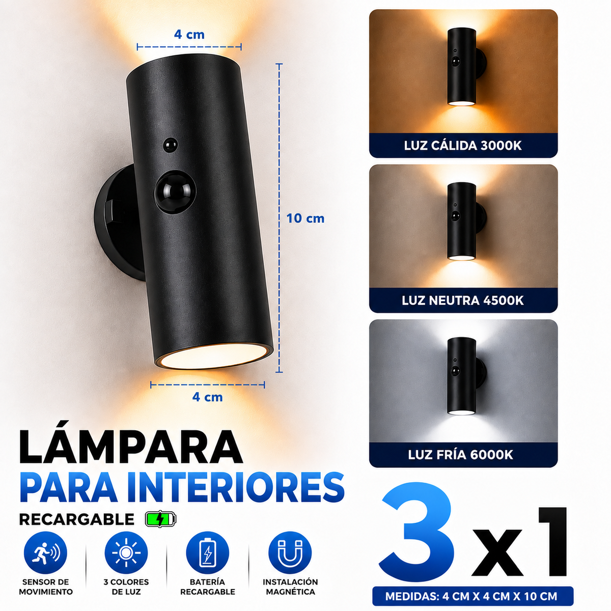 Lámpara LED para Interiores