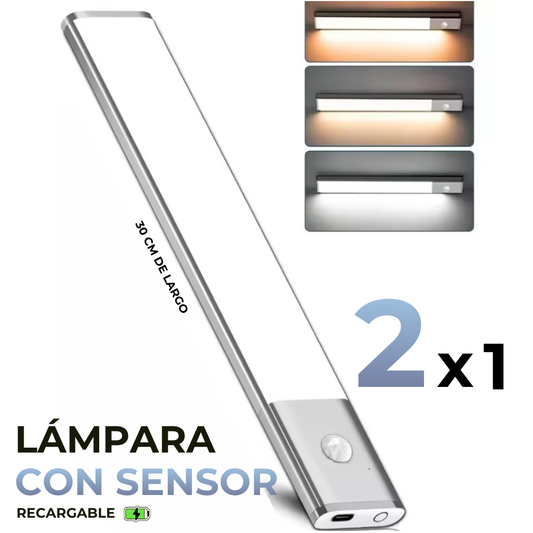LAMPARA LED CON SENSOR INTELIGENTE