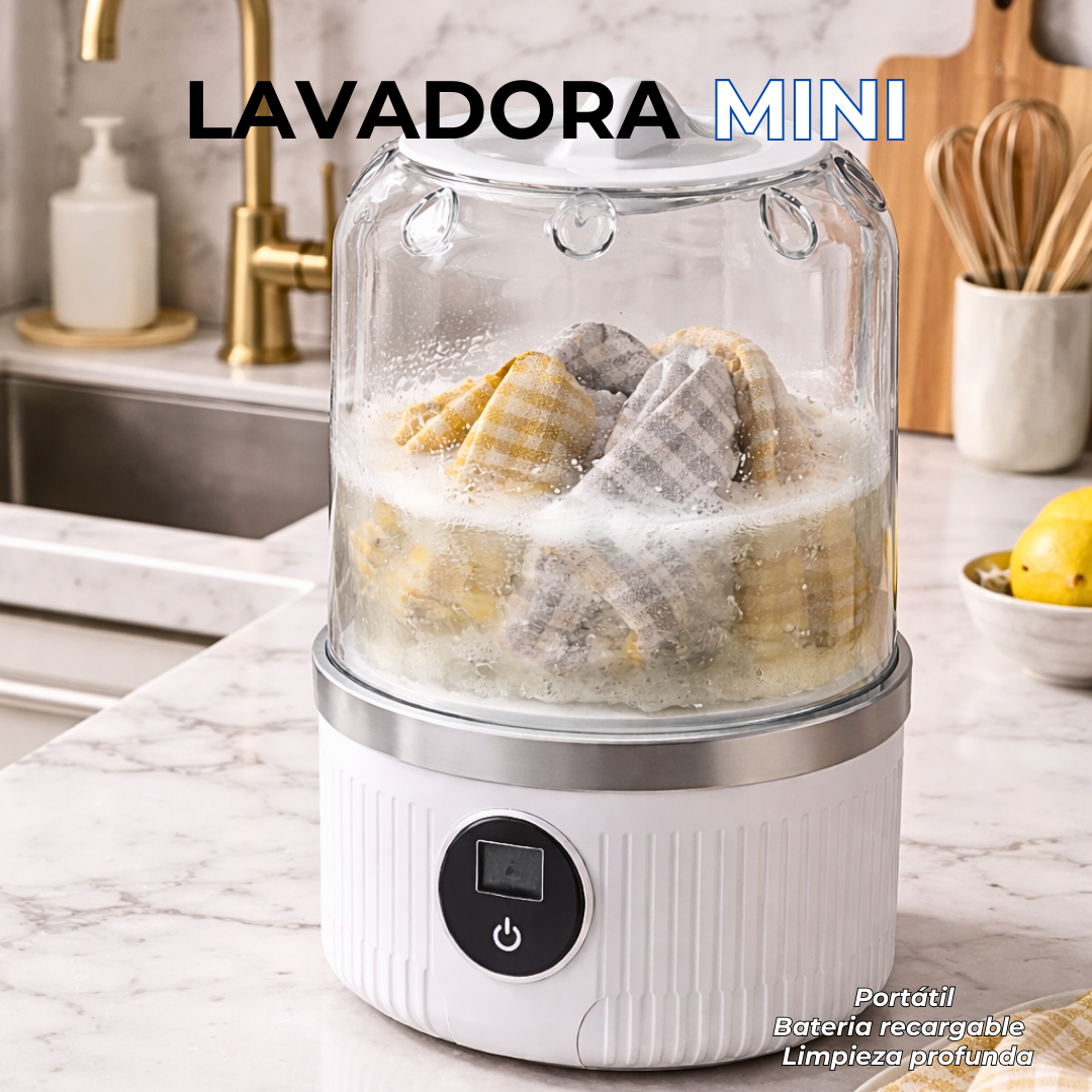 MAQUINA LAVADORA MINI